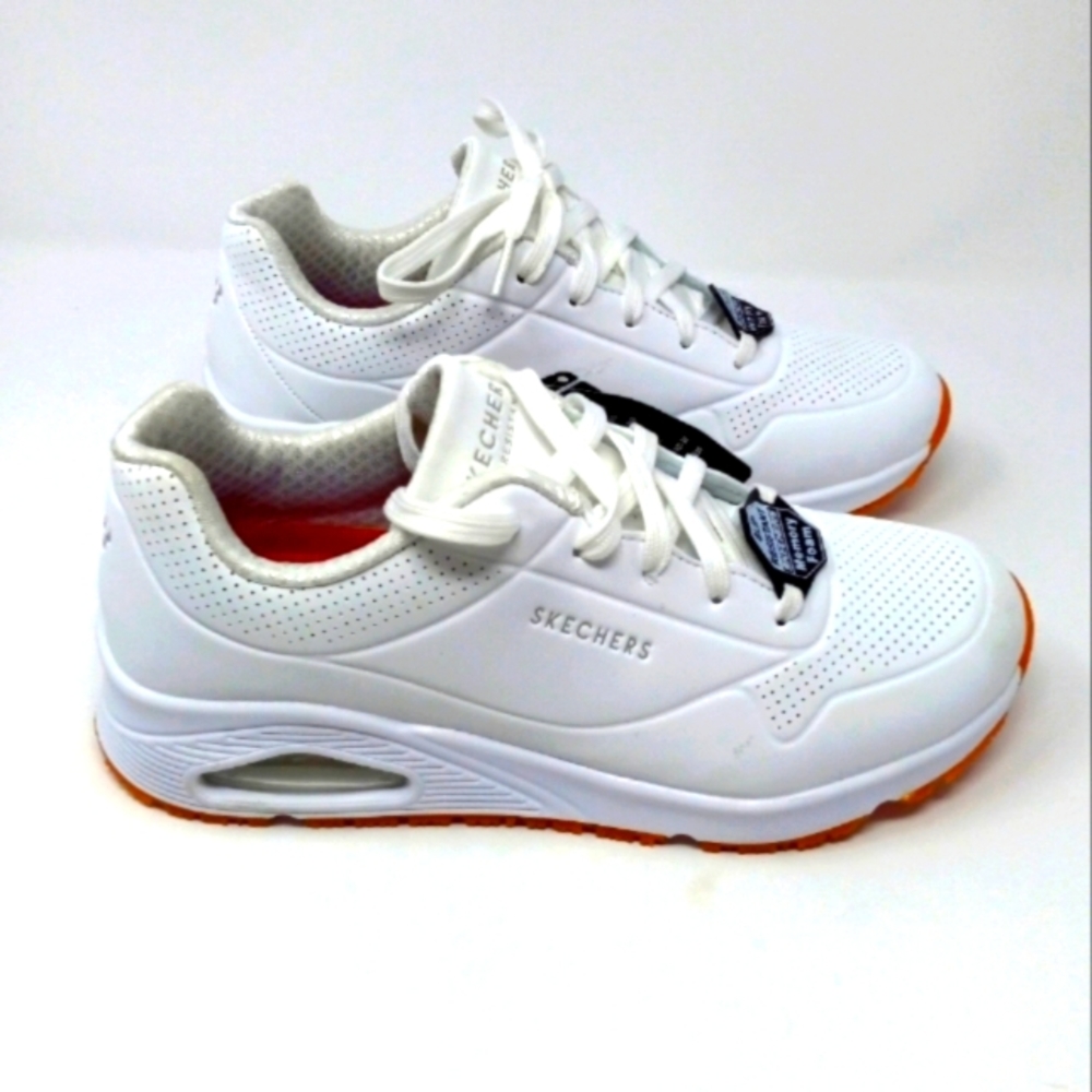 Sckechers Work Relaxed Fit: Uno SR White sneakers
